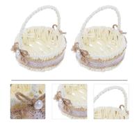 Fuscelle Cestini Piccoli Cesto Di Corda Carta Mini Cestino Intrecciato