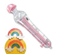 Fuse Beads Pen Dispenser - Large Capacity Automatic Tool, 2,6 mm Dot Grip Beading Pen with Transparent Storage Body | Automatic Bead Making Tool for DIY Crafts, Jewelry Decor, Children Activities