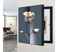 Fuse Box Cover, Electric Meter Box Decorative Painting Decoration Creative Hanging Picture Wall Mounted Fuse Box Cover Cabinet Decoration(Size:35x45cm,Color:H)(D,50x70cm)