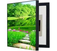 Fuse Box Cover, Electric Meter Box Decorative Painting Hide Paintings Wall Decoration Power Box Cover Switch Box Canvas Poster Paintings(Size:35x45cm,Color:I)(F,40x50cm)