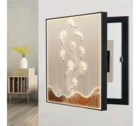 Fuse Box Cover, Fuse Box Cover Wall Mounted Electrical Panel Cover Cabinet Decorative Electrical Panel Cover Decorative Hide Meter Electric Meter Box Decorative Painting Various(G,60x70cm)