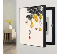Fuse Box Cover, Fuse Box Cover Wall Mounted Electrical Panel Cover Cabinet Decorative Electrical Panel Cover Decorative Hide Meter Electric Meter Box Decorative Painting Various(C,35x45cm)