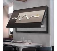 Fuse Box Cover, Meter Box Decorative Painting Multifunctional Removable Electric Meter Cover Box Creative Switch Box Wall Mounted Electrical Panel Cover(Size:80x40cm,Color:G)(D,120x60cm)