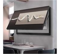 Fuse Box Cover, Meter Box Decorative Painting Multifunctional Removable Electric Meter Cover Box Creative Switch Box Wall Mounted Electrical Panel Cover(Size:80x40cm,Color:G)(C,100x50cm)