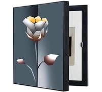 Fuse Box Cover, Meter Box Decorative Painting Wall Mounted Electrical Panel Cover Multifunctional Removable Electric Meter Cover Box Creative Switch Box(Size:35x45cm,Color:H)(D,45x55cm)