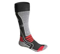 Fuse, Calzini Sportivi Lunghi Donna, Multicolore (Schwarz/Rot), 35-38