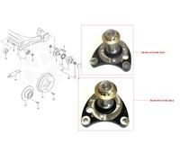 Fusello Coppia Posteriore L / H&r / H Per VW Polo Golf 6N2 Gti MK1 MK2 MK3 1.4