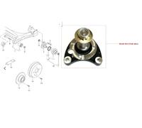 Fusello Posteriore R/H D/S Per VW Polo Golf 6N2 Gti MK1 MK2 MK3 1.4 1.6 1.8
