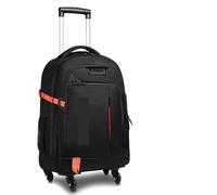 FUSHENGLI Borsone con Rotelle Zaino da 22 Pollici Borsa da Trasporto Zaino da Viaggio Resistente all'Acqua Ruote Staccabili Zaino con Ruote for Laptop da Viaggio d'Affari per I Viaggi