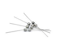 Fusibile 20 pezzi 3,6 * 10 mm Fast Break Prendi il tubo fusibile in vetro al piombo 3,6x10 mm 250 V lento 0,5 A 1 A 2 A 3 A 3,15 A 4 A 5 A 6,3 A 8 A 10 A 12 A 15 A 20 A, dimensioni: 4 A)(Slow (T),20A)