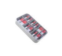 Fusibile 520.800: fusione rapida del vetro Valore: 100 mA-6,3 A ESKA