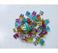 FUSIBILE A LAMA INTERASSE 10 MM KIT 70 PEZZI 7 VALORI