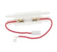 Fusibile ad alta tensione 5KV per forni a microonde, pezzo di ricambio diretto, compatibile con i comuni sistemi di portafusibili a microonde e molteplici valori di amperaggio (5KV0.65A)