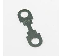 Fusibile della batteria corrente del bullone della forcella del pezzo piatto di tipo piatto dell'automobile 20A 30A 40A 50A 60A 70A 80A 100A 110A 150A (Color : 80A-10PCS)