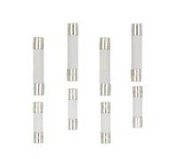 Fusibile di rete domestico in ceramica Fusibile a tubo rapido da 10 pezzi 5X20MM 6X30MM 250V 0,5 1 2 3 4 5 6 8 10 15 20 25 30A AMP 5 * 20 6 * 30 Rallenta il fusibile 'auto(QUICK BREAK F-0.5A)