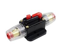 Fusibile di Ripristino dell'interruttore Automatico in Linea da 100 A, Portafusibili 12V-24V DC con Ripristino Manuale per Sistema di Amplificazione Audio per Auto Camper Barca Camion