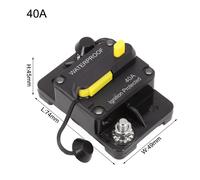 Fusibile di ripristino interruttore circuito termico ad alta corrente 30300 amp