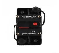 Fusibile interruttore automatico per auto, reset manuale, 30300 A, da 12 V a 48 V CC, impermeabile, per circuiti elettrici ausiliari marini e barche (150 A)