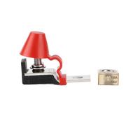 Fusibile per Batteria Nominale Marino, Kit Blocco Fusibili Terminale 58V con Perno Singolo M8 per Batterie Multiple Accensione Camion per Barche Veicoli da Cantiere per (150A)