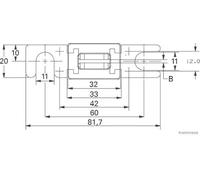 Fusibile HERTH+BUSS ELPARTS 50295294