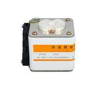 Fusibile rapido a foro singolo a tubo quadrato 107RSM 1000V800A-8, 107RSM 1000V1000A-8, 107RSM 1000V1200A-8, 107RSM 1000V1500A-8, 107RSM 1000V1800A-8 fusibile imbullonato(107RSM 1000V1500A-8)