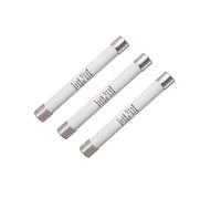 Fusibile solare fotovoltaico da 5 pezzi, limite di corrente ad alta pressione da 1500 V CC, for scatola di giunzione del sistema fotovoltaico, protezione di sicurezza da 10 x 85 mm(2A)