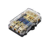 Fusibile Supporto Distribuzione Blocco 3 Via con 60 Amp per Mini ANL Fusibile