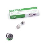 Fusibile temporizzato 315 mA, 250 V AC, 5 x 20 mm, 10 pezzi