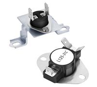Fusibile termico per asciugatrice 6931EL3003D e termostato per asciugatrice LG Kenmore DLE5955W DLW2050W by Techecook - sostituisce 6931EL3003E L125-31C AP4440975 AP50721 72