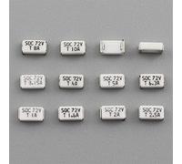 Fusibili 5 pz Micro SMD SMT 1206 Fusibile 11CT T 1A 1.6A 2A 2.5A 3.15A 4A 5A 6.3A 8A 10A 72V DC Slow Blow 3216 Surface Mount fusibili (Size : 1A)