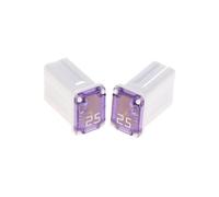 Fusibili a cartuccia 2 pezzi rettangolo PEC fusibile for auto automobilistico J 15A 20A 25A 30A 40A(25A)