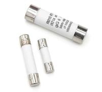 Fusibili a tubo a fusione rapida da 10 pezzi 5x20mm 6x30mm 10x38mm 250/500V 0,5 1 2 3 4 5 6 8 10 15 16 20 32A AMP Fusibili(4 A,5 x 20mm 250V)