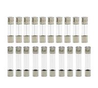 Fusibili a tubo di vetro a rottura rapida 6x30mm 6x30mm 250V 0,5 1 2 3 4 5 6 8 10 15 20 25 30A Fusibile 10 pezzi(10A)