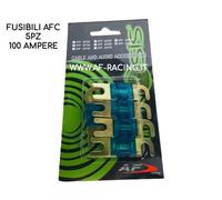 FUSIBILI AFC A LAMELLA IPNOSIS 100 AH AMPERE PER IMPIANTI STEREO IN AUTO 5 PEZZI