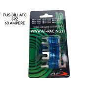 FUSIBILI AFC A LAMELLA IPNOSIS 60 AH AMPERE PER IMPIANTI STEREO IN AUTO 5 PEZZI
