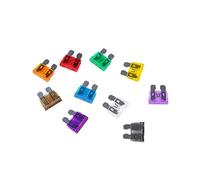 Fusibili e accessori for auto Assortimento di 100 pezzi a lama standard for 2A 3A 5A 7. 10A 15A 20A 25A 30A 35A for for camion moto barca for veicoli