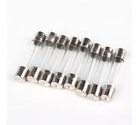 Fusibili elettrici in ceramica, Fusibile a tubo di vetro, confezione da 20 pezzi, 5x20 mm, 6x30 mm, 0,2 A-20 A(10pcs 5x20,7A)