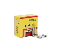 Fusibili elettrici in ceramica, Fusibile in vetro ceramico Confezione da 20 5x20mm 6x30mm 250V 0,1A-30A(250v F12a 20pcs,6X30mm Glass)