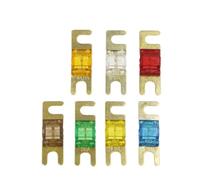 Fusibili for auto ANL placcato oro Fusibile AFS stereo for auto 20A 30A 40A 50A 60A 70A 80A 100A 125A 150A 32V Hot(5Pcs,100A)
