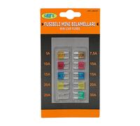 Fusibili mini bilamellari assortiti 10 pz