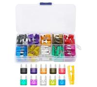 Fusibili multifunzionali del veicolo impostati 120pcs codice colore piccoli fusibili accessorio portatile per sistemi elettrici sicuri