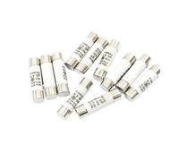 Fusibili rapidi in Vetro Tubolare, 5 Pezzi/Lotto 8,5 * 31,5 mm Tubo a soffiaggio rapido 500 V 500 mA 1 A 2 A 3 A 4 A 5 A 6 A 8 A 10 A 16 A 20 A 25 A 32 A Fusibile ceramico RO14 500 V 1 A(20A)