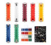 Fusibili steatite 8 valori 120 pezzi 5A 8A 10A 16A 20A 25A 30A 40A Fusibile Torpedo Continentali Vecchio Fusibili per Auto Vecchia