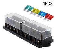 Fusibili Supporto Scatola Fusibili 1PC Ato / Blocco Nero Lucar Connettore 10