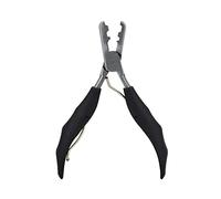 Fusion Bond Crusher Strumento per estensioni dei capelli alla cheratina Punta piatta Pinze pre-incollate per extension per capelli professionali