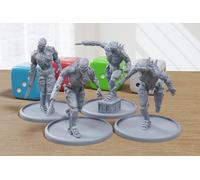 Fusion Breed - 3D Stampato Mini - Cyberpunk/Sci-Fi - Ripiano Tavolo Miniatura