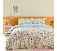 Fusion - Buzzy Bee - Set copripiumino reversibile - letto matrimoniale in ocra