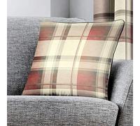Fusion, Cuscino Imbottito, 100% Cotone, Blush, 43 x 43 cm