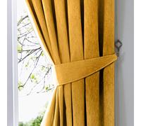 Fusion Digione Dijon-Coppia di fermatenda per Tende, Ochre, Pair of Curtain Tiebacks