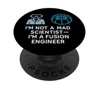 Fusion Energy Tokamak Plasma Fisica Scienza Regalo PopSockets PopGrip Adesivo